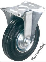 Koło kółka koła stałe fi 200mm metal.-gumowe Nowe!