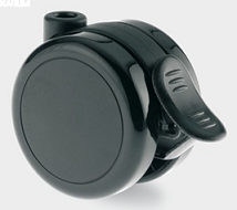 Koło hamowane fi 075mm