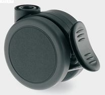 Koło hamowane fi 065mm